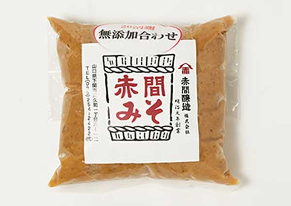 【赤間味噌】無添加合わせ味噌・早乙女　400g