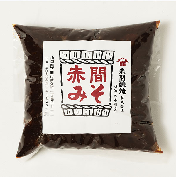 【赤間味噌】赤味噌　400g