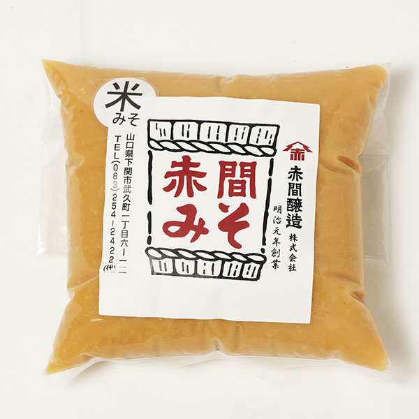 【赤間味噌】米味噌　400g