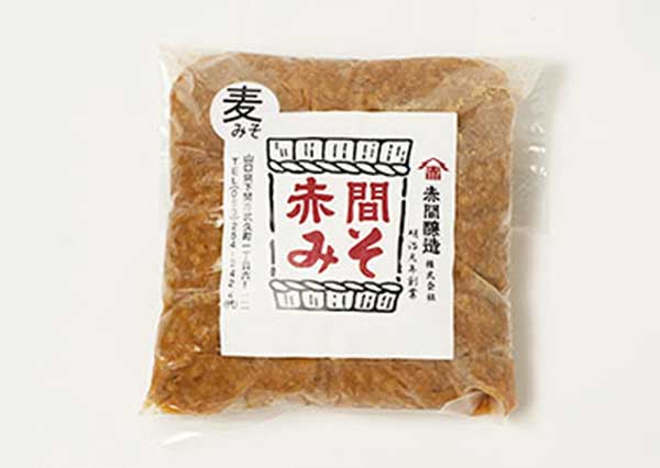 【赤間味噌】麦味噌　400g